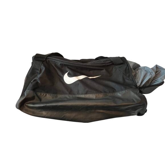 Nike Black Duffel Bag 22"x12"x10" Zipped - Picture 1 of 6
